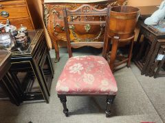 Set of six victorian mahogany chairs Thumbnail 3