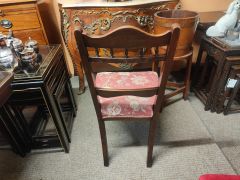 Set of six victorian mahogany chairs Thumbnail 4