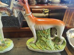Pair staffordshire dogs Thumbnail 4