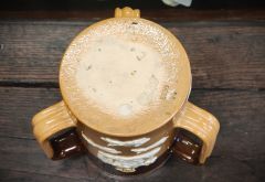 Doulton three handle jug with silver rim Thumbnail 3