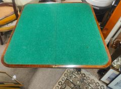 Regency mahogany card table Thumbnail 3