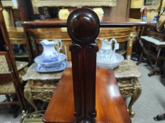 19th century mahogany wot-not Thumbnail 4