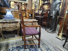Oak wing armchair Thumbnail 3