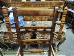 Oak wing armchair Thumbnail 3