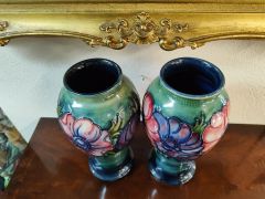 Pair of moorcroft vases Thumbnail 4