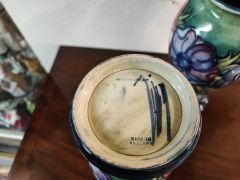 Pair of moorcroft vases Thumbnail 3