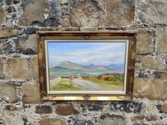 Framed oil painting , by ulster artist  Victor Cirefice Thumbnail 2