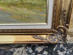 Framed oil painting , by ulster artist  Victor Cirefice Thumbnail 4