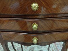 Pair of marble top pedestals Thumbnail 6
