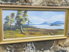 Framed oil painting by dennis thornton Thumbnail 2