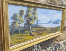 Framed oil painting by dennis thornton Thumbnail 4