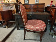 Mahogany low chair  Thumbnail 2