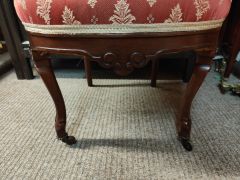 Mahogany low chair  Thumbnail 4
