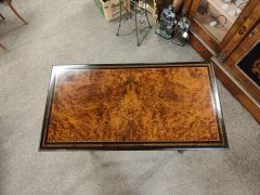 Victorian burr-walnut card table Thumbnail 3