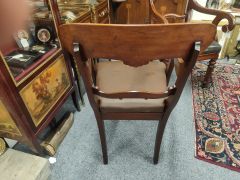 Pair of victorian mahogany armchairs Thumbnail 3