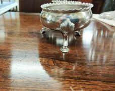 Pair of irish silver salts Thumbnail 3