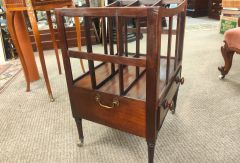 Georgian mahogany canterbury Thumbnail 3