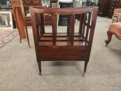 Georgian mahogany canterbury Thumbnail 3