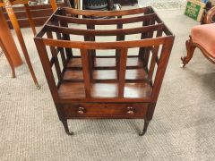 Georgian mahogany canterbury Thumbnail 6