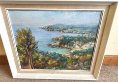 Framed oil painting Thumbnail 3