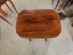 Victorian rosewood sewing table Thumbnail 3