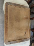 Wooden pokerwork tray Thumbnail 4