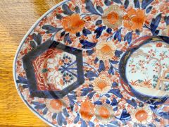 19th century japanese imari plate Thumbnail 4