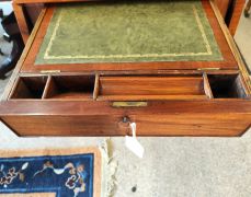Victorian mahogany work table Thumbnail 6