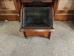 Edwardian mahogany coal box Thumbnail 4