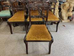 Set of eight regency mahogany chairs Thumbnail 2