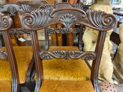 Set of eight regency mahogany chairs Thumbnail 3