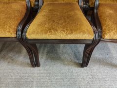 Set of eight regency mahogany chairs Thumbnail 3