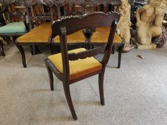 Set of eight regency mahogany chairs Thumbnail 6