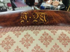 Victorian mahogany armchair Thumbnail 4
