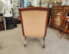 Victorian mahogany armchair Thumbnail 3