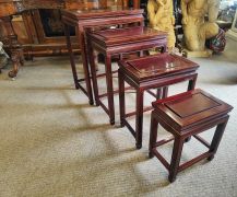 Nest of four chinese tables Thumbnail 2