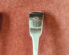 Pair of irish silver ladles Thumbnail 3