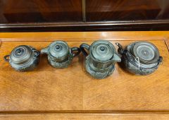 Four piece chinese tea set Thumbnail 2