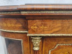 Victorian burr-walnut credenza Thumbnail 4