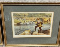 Set of four 19th century sporting engravings Thumbnail 3