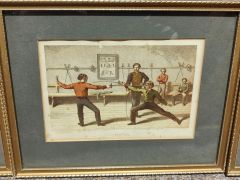 Set of four 19th century sporting engravings Thumbnail 4