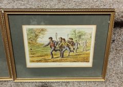 Set of four 19th century sporting engravings Thumbnail 3