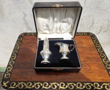 Silver sugar castor & jug Thumbnail 2