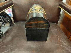 Victorian coromandel wooden stationery box Thumbnail 4