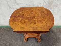 Victorian walnut work table Thumbnail 2