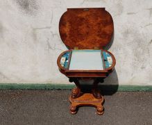 Victorian walnut work table Thumbnail 3