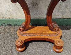 Victorian walnut work table Thumbnail 6