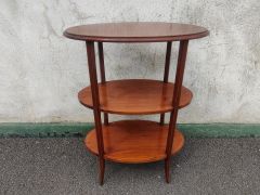Mahogany three tier table Thumbnail 2