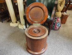 Victorian mahogany commode  Thumbnail 3