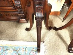 Pair of mahogany Torcheres Thumbnail 4